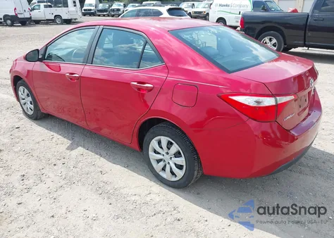 2016 Toyota Corolla Le из США, поврежденный, VIN 2T1BURHE6GC632440